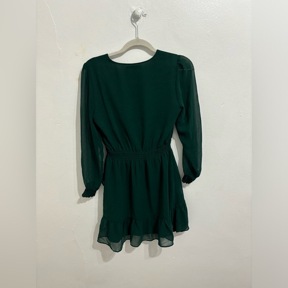 Banana Republic- Green Mini Dress - Picture 2 of 3